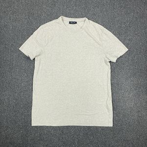 Express Linen Blend T Shirt Casual Beige Men’s Short Sleeve Tee Size Small